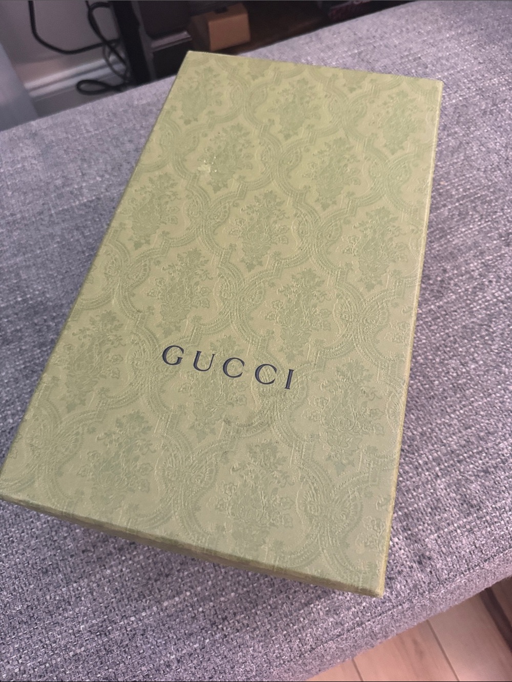 Gucci Green Patterned Accessory Box - Picture 2 of 6